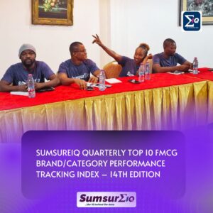 SumsureIQ Quarterly TOP 10 FMCG BRAND/CATEGORY PERFORMANCE TRACKING INDEX – 14th Edition